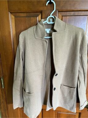 J. Crew Women’s Camel sweater Blazer